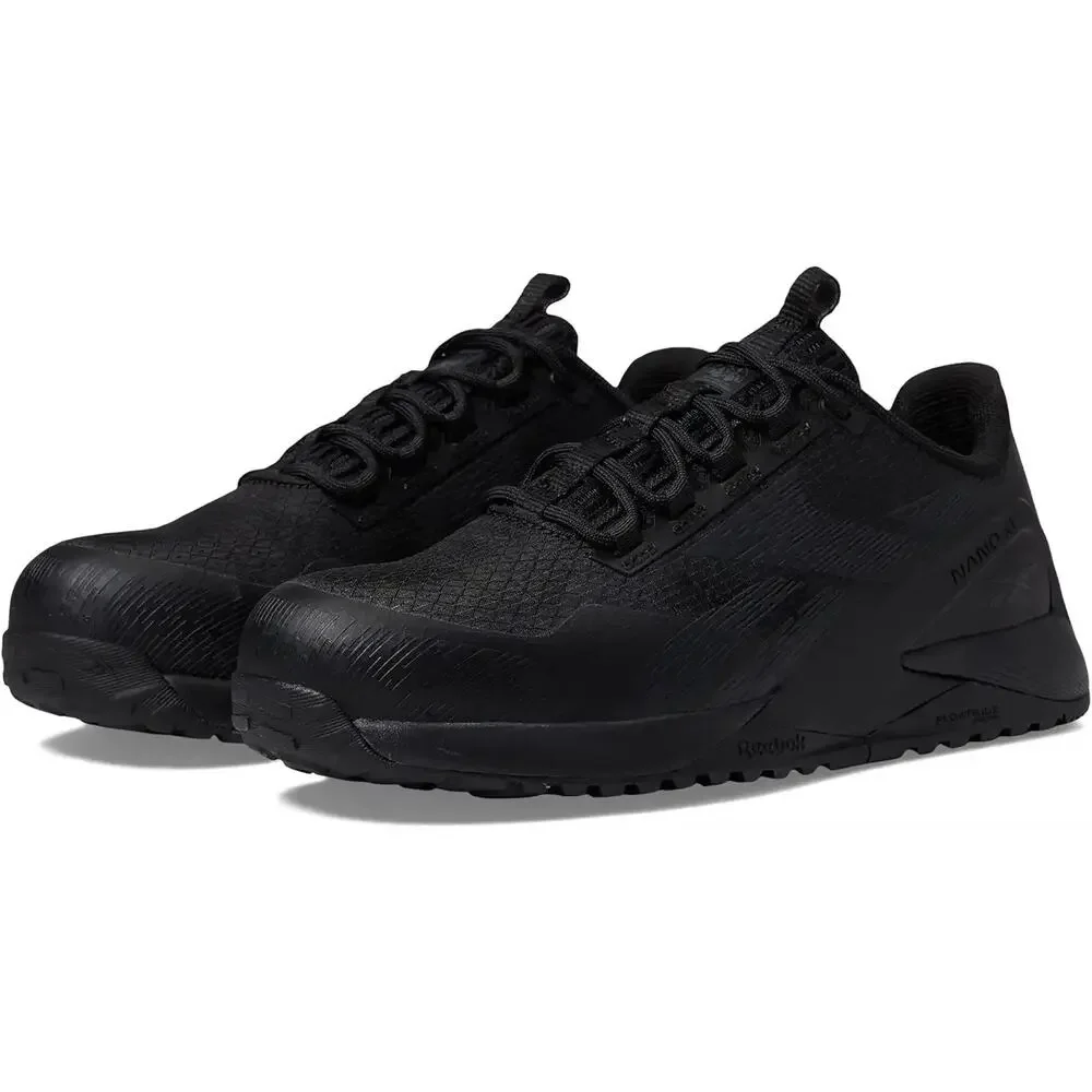 Reebok Womens Nano X1 Adventure EH Comp Toe Work Sneakers US 6.5 M Black GUC